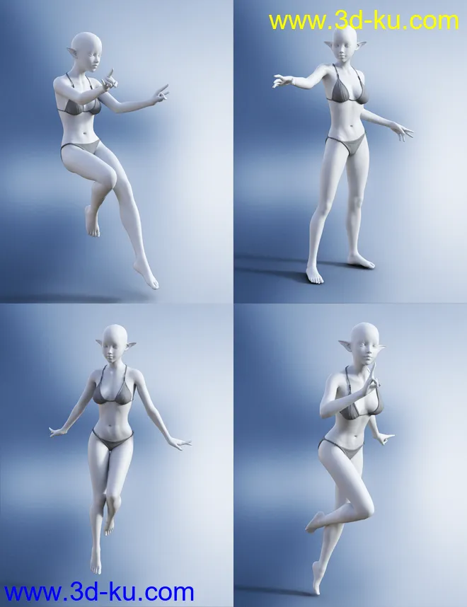 Magical Lady Poses for Genesis 8 Female(s)模型的图片8