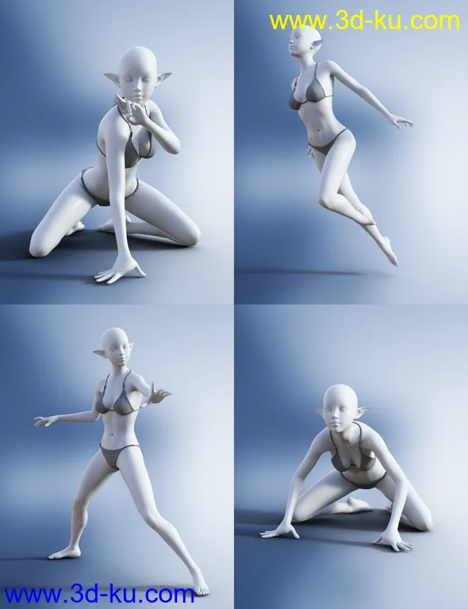 Magical Lady Poses for Genesis 8 Female(s)模型的图片10