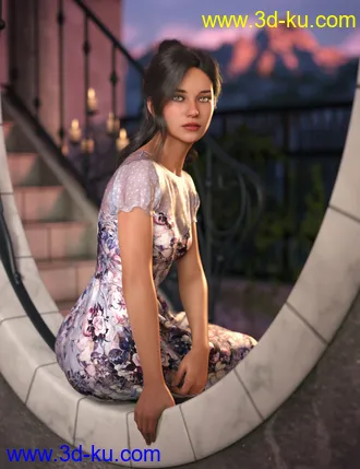 3D打印模型Malka for Genesis 8 and 8.1 Female的图片