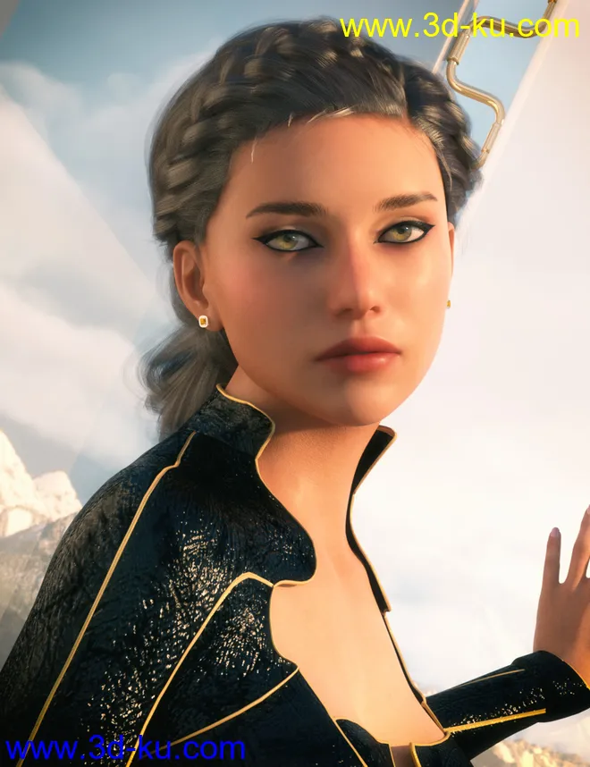 Malka for Genesis 8 and 8.1 Female模型的图片5