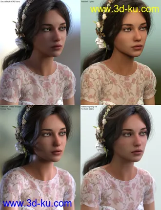 3D打印模型Malka for Genesis 8 and 8.1 Female的图片