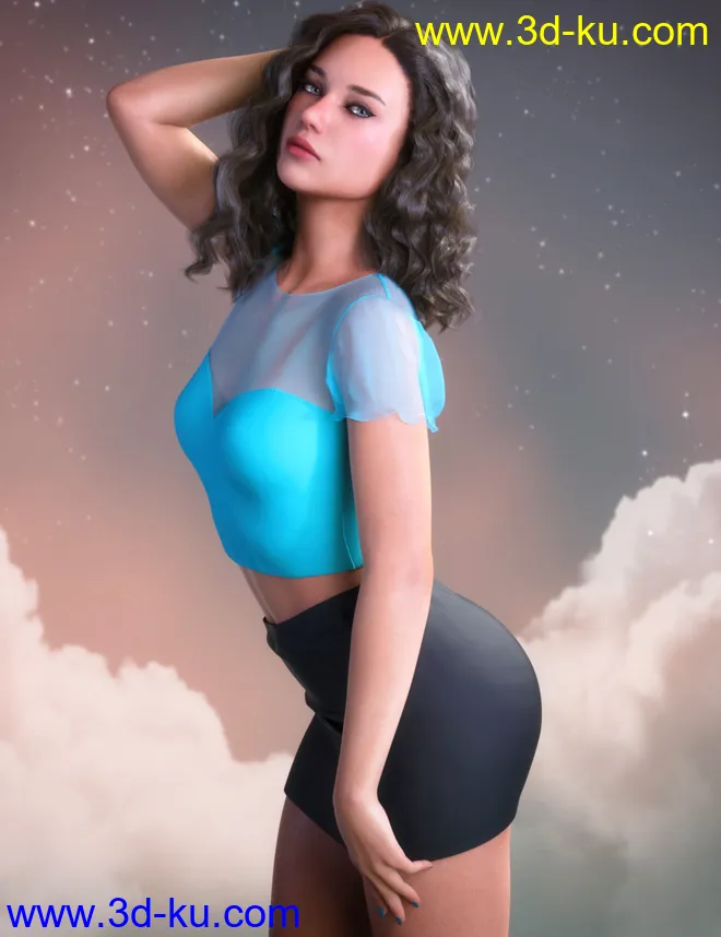 Malka for Genesis 8 and 8.1 Female模型的图片12