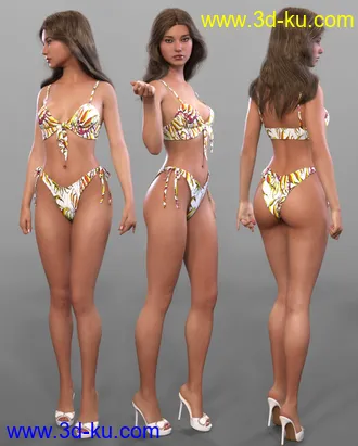 3D打印模型Malka for Genesis 8 and 8.1 Female的图片
