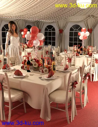 3D打印模型Marquee Party Props的图片