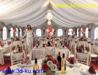 3D打印模型Marquee Party Props的图片