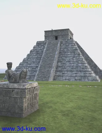 3D打印模型Mayan Pyramid的图片