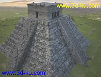 3D打印模型Mayan Pyramid的图片