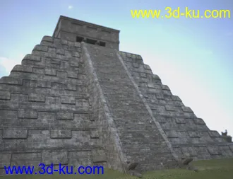 3D打印模型Mayan Pyramid的图片