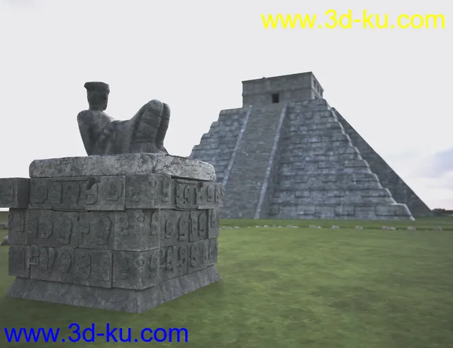 Mayan Pyramid模型的图片4