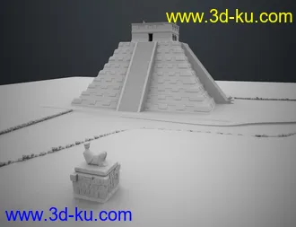 3D打印模型Mayan Pyramid的图片