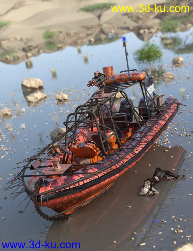 McBoaty Lifeboat Z模型的图片2