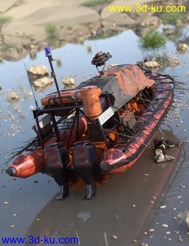 McBoaty Lifeboat Z模型的图片3