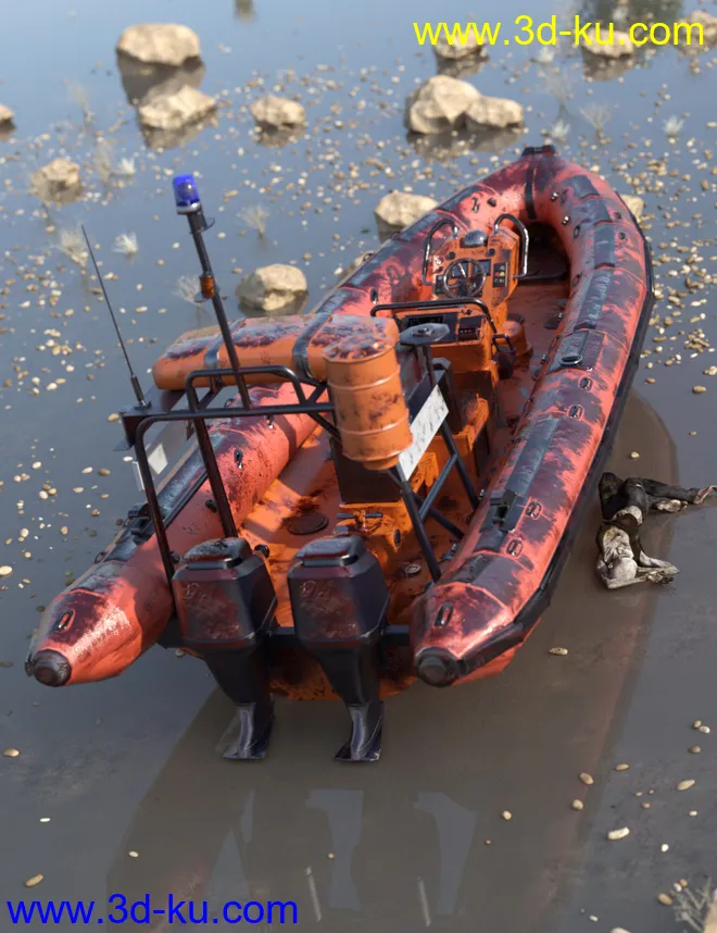 McBoaty Lifeboat Z模型的图片6