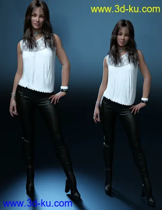 3D打印模型Mckenzie HD for Genesis 8.1 Female的图片