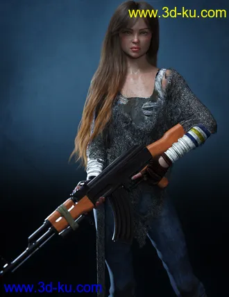 Mckenzie HD for Genesis 8.1 Female模型的图片6