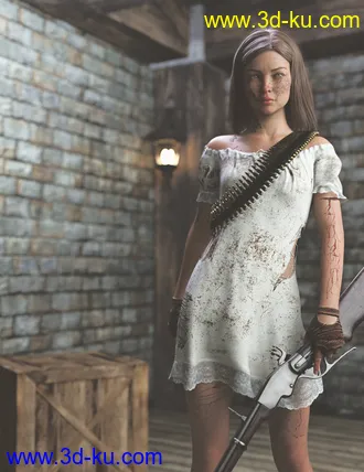 3D打印模型Mckenzie HD for Genesis 8.1 Female的图片