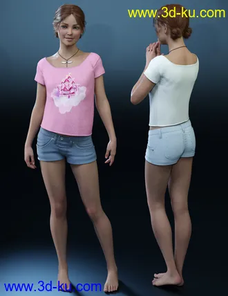 Mckenzie HD for Genesis 8.1 Female模型的图片15