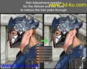 3D打印模型MD dForce HD Elven Royal Armor for Genesis 8 Female(s)的图片