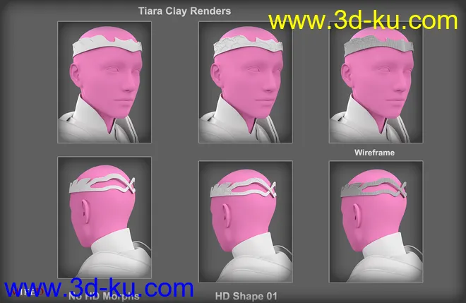 MD dForce HD Elven Royal Armor for Genesis 8 Female(s)模型的图片15