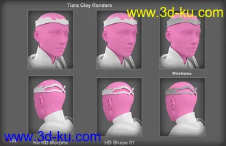 3D打印模型MD dForce HD Elven Royal Armor for Genesis 8 Female(s)的图片