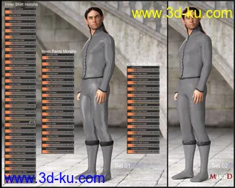 3D打印模型MD dForce HD Elven Royal Armor for Genesis 8 Male(s)的图片