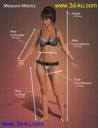 3D打印模型Measure Metrics for DAZ Studio 4.16的图片