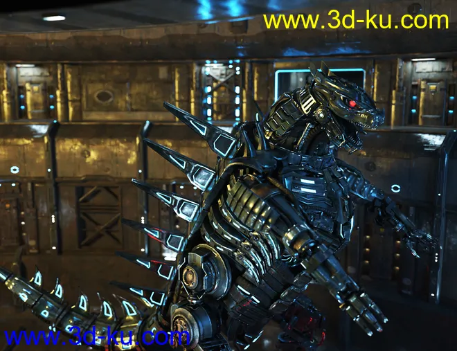 Mecha Dinosaur模型的图片3