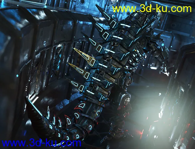Mecha Dinosaur模型的图片5