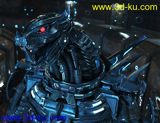 Mecha Dinosaur模型的图片6