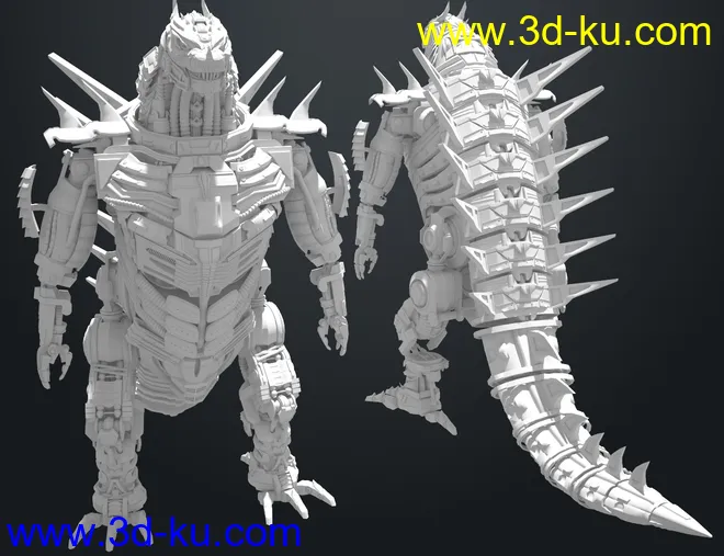 Mecha Dinosaur模型的图片7