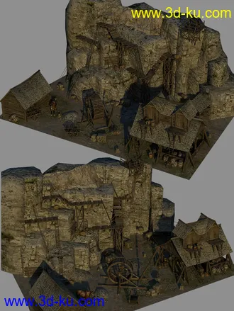 3D打印模型Medieval Quarry的图片