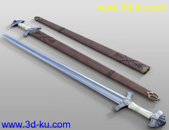 Medieval Weapons 2 Viking Weapons模型的图片3