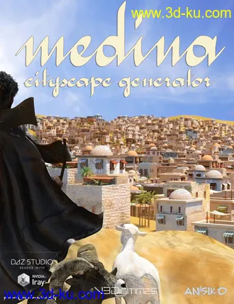 3D打印模型Medina Cityscape Generator的图片
