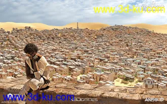 3D打印模型Medina Cityscape Generator的图片