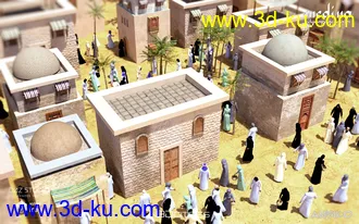 3D打印模型Medina Cityscape Generator的图片