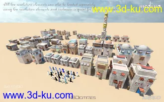 3D打印模型Medina Cityscape Generator的图片