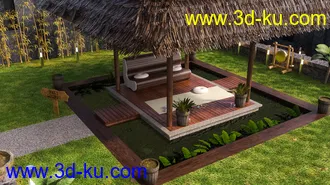 3D打印模型Meditation Pavilion的图片