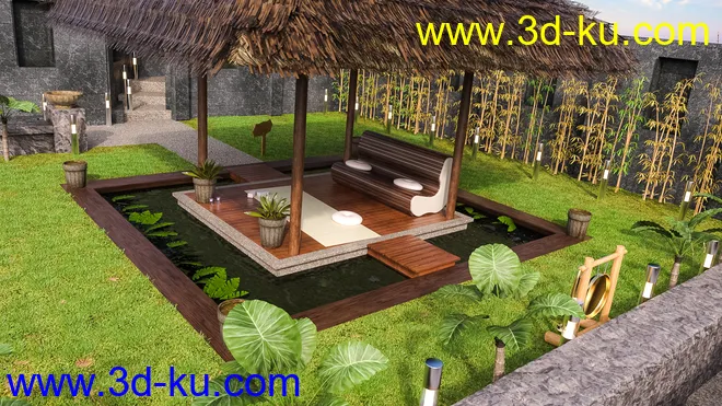 Meditation Pavilion模型的图片3