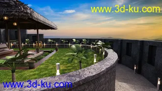3D打印模型Meditation Pavilion的图片