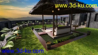 3D打印模型Meditation Pavilion的图片