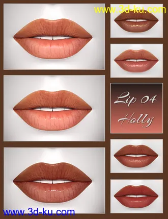 3D打印模型Merchant Resource Lips 1 for Genesis 8 Female的图片