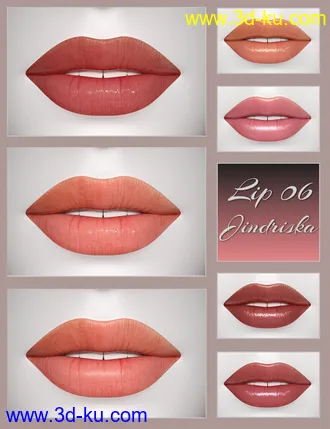 3D打印模型Merchant Resource Lips 1 for Genesis 8 Female的图片