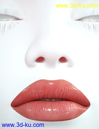 3D打印模型Merchant Resource Lips 1 for Genesis 8 Female的图片