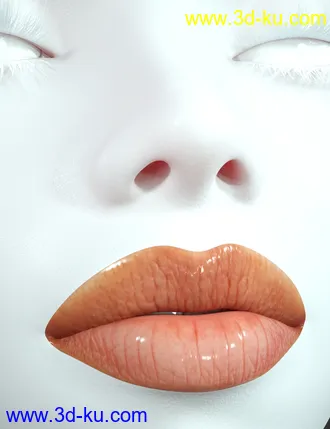 3D打印模型Merchant Resource Lips 1 for Genesis 8 Female的图片