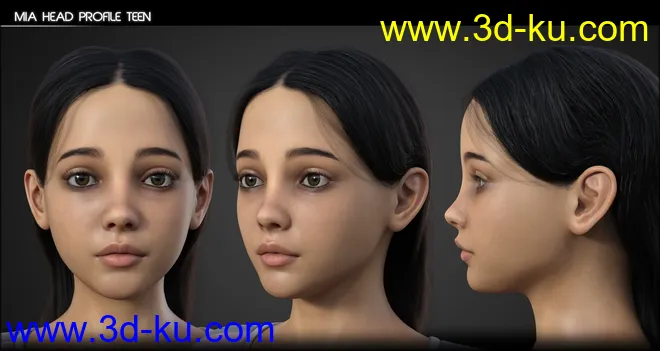 Mia HD for Genesis 8 and 8.1 Female模型的图片3