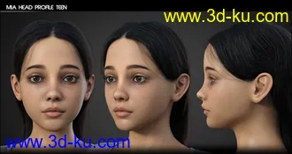 3D打印模型Mia HD for Genesis 8 and 8.1 Female的图片