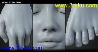 3D打印模型Mia HD for Genesis 8 and 8.1 Female的图片