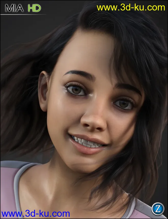 Mia HD for Genesis 8 and 8.1 Female模型的图片19