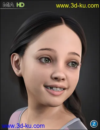 3D打印模型Mia HD for Genesis 8 and 8.1 Female的图片