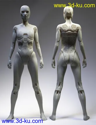 3D打印模型MiA Lvl 4 HD Morph for Genesis 8 Females的图片